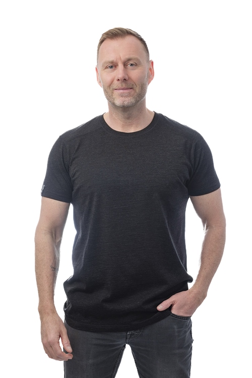 Merino Baselayer t-shirt 100% merinould by WOOLWEAR of Scandinavia