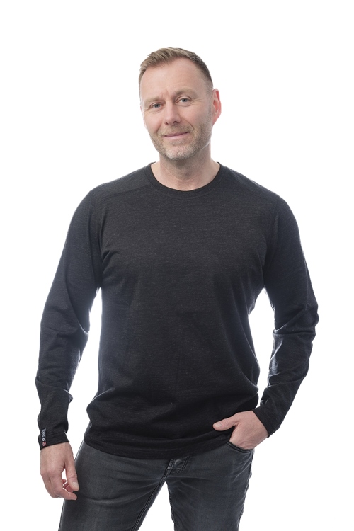 Baselayer t-shirt af 100% merinould by WOOLWEAR of Scandinavia