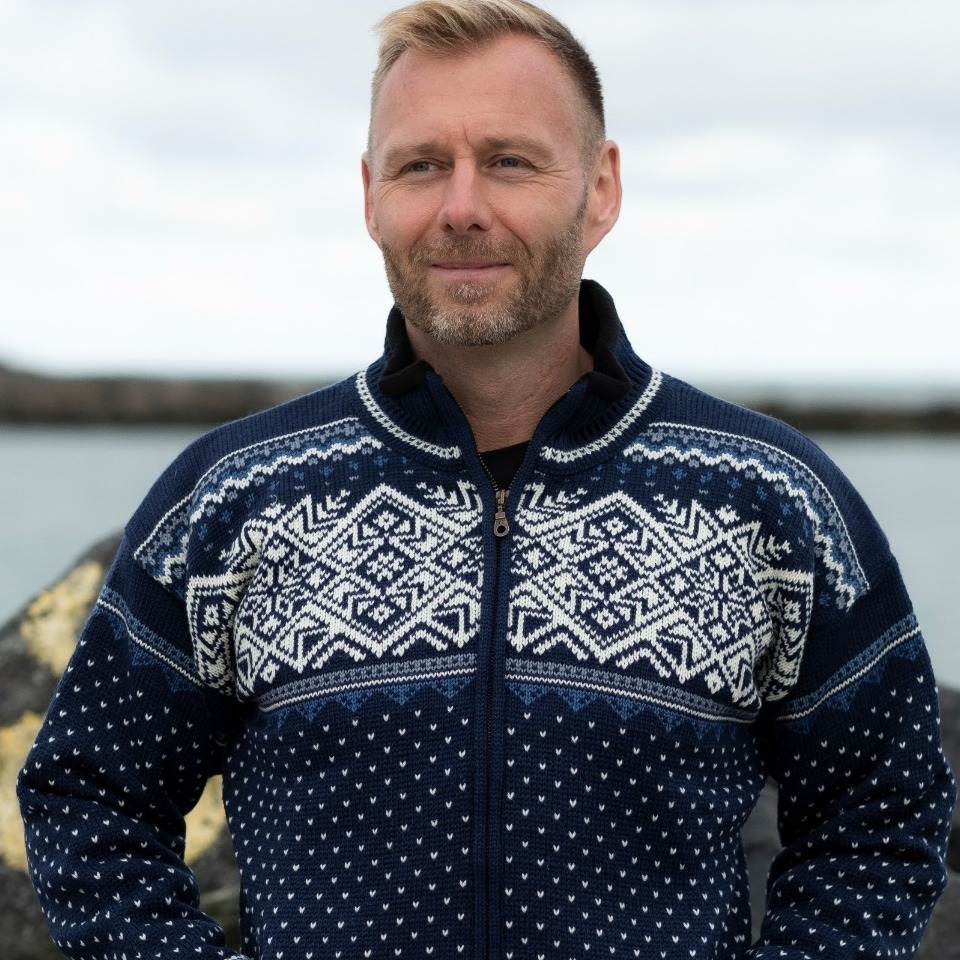 Islandsk Sweater og Norsk Sweater af uld fra Norwool